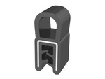 Těsnění EPDM okrajové, horní těsnění, 1,0-2,5mm, 100mb