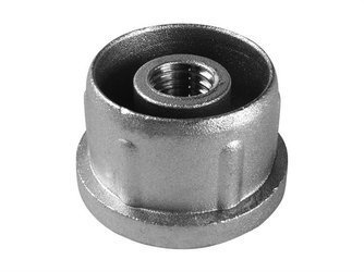 Kruhový zátkový šroub ze zinkové slitiny D-38mm (38,1-1 1/2") d1-M10x18mm 1,5mm