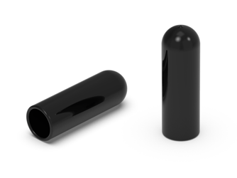 PVC krycí vrstva (měkká cca 70° Shore A) A-1,5mm L-10,0mm, barva černá