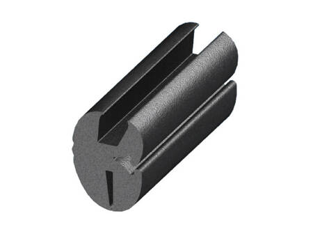 Těsnění okrajové EPDM, horní těsnění, 1,0-2,5mm, 2x50mb