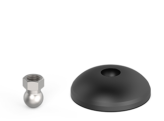 Swivel foot with internal thread, for self-assembly - 38.1204.ESR Swivel foot with internal thread, for self-assembly - 38.1204.ESR