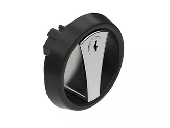 Quarter-turn recessed lock, round - 15.2111 Quarter-turn recessed lock, round - 15.2111