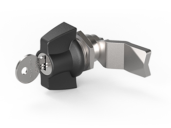 Quarter-turn latch with butterfly handle, 18mm - 15.2080 Quarter-turn latch with butterfly handle, 18mm - 15.2080