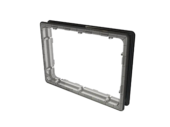 Rectangular inspection window - 15.5071