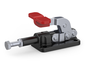 Sliding tensioner with horizontal flange, push-pull - 70.3100