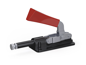 Sliding tensioner with horizontal flange, push-pull - 70.3102