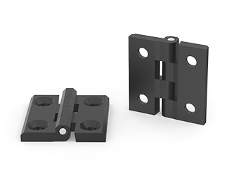Flat plastic hinge - 38.0512 Flat plastic hinge - 38.0512