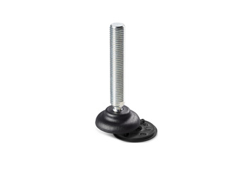 Non-slip swivel foot with a key slot, R15 - 6.0325 Non-slip swivel foot with a key slot, R15 - 6.0325