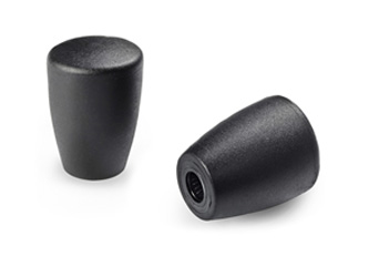 Cylindrical handle with mounting hole - 6.0097