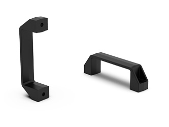 Bridge handle with through holes for hexagon screws DIN 933 / DIN 931 - 38.0084 Bridge handle with through holes for hexagon screws DIN 933 / DIN 931 - 38.0084