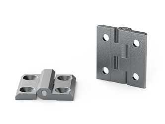 Galvanized metal hinge - 6.0350 Galvanized metal hinge - 6.0350
