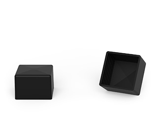 Protective cap for square profiles, PE - 19.0045 Protective cap for square profiles, PE - 19.0045