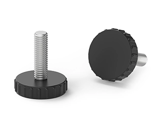 Coarse knurled knob without offset - 19.0110 Coarse knurled knob without offset - 19.0110