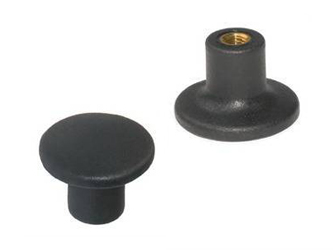 Mushroom knob with threaded bushing - 38.0103