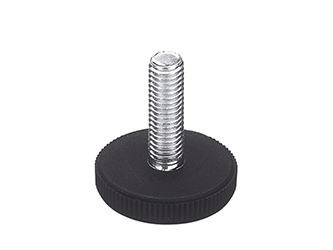 Knurled fixed foot - 19.0010