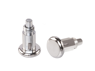 Locking pin with lock, made of galvanized steel - 36.0030