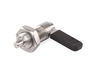 Locating pin with lever, made of stainless steel - 38.0028.INOX