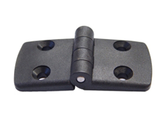 Hinge with through holes, non-removable - 34.0015