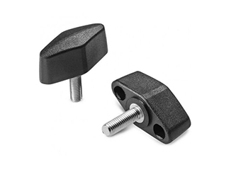 Butterfly knob with threaded stem - 6.0110.INOX Butterfly knob with threaded stem - 6.0110.INOX