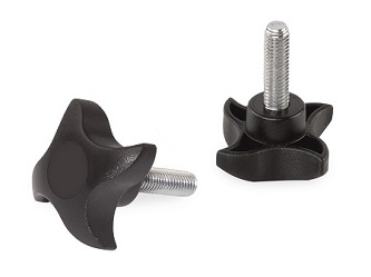 Cross knob with built-in screw - 8.0101 Cross knob with built-in screw - 8.0101