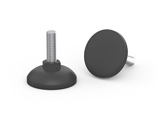 Adjustable fixed foot with built-in screw - 19.0202 Adjustable fixed foot with built-in screw - 19.0202
