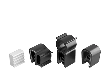 Kantenabdeckungen und Dichtungen