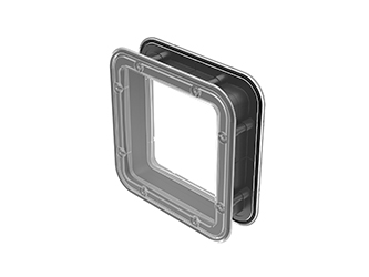 Revisionsfenster quadratisch VDI 6022 - 15.5070 Revisionsfenster quadratisch VDI 6022 - 15.5070