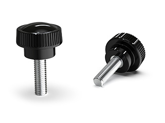 Rändelknopf mit Gewindestift - 38.0316 Rändelknopf mit Gewindestift - 38.0316