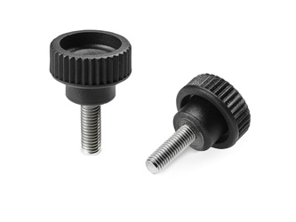 Rändelknopf mit Gewindestift INOX - 6.0078.INOX Rändelknopf mit Gewindestift INOX - 6.0078.INOX