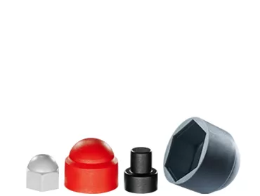 Radkappen und Schraubenabdeckungen