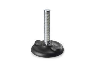 Verstellbarer Fuß mit Befestigungslöchern - 6.0328.INOX Verstellbarer Fuß mit Befestigungslöchern - 6.0328.INOX