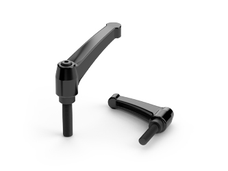 Einstellbarer Hebel aus Zinklegierung mit Gewindestift - 6.0006 Einstellbarer Hebel aus Zinklegierung mit Gewindestift - 6.0006