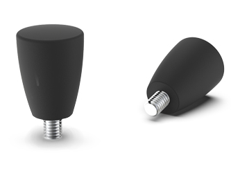 Zylindrischer Griff mit Gewindestift - 38.0098