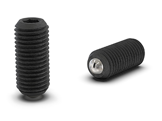 Gewindebolzen mit Kugel und Sechskantbuchse - 38.0307