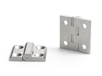 Flaches Metallscharnier aus rostfreiem Stahl - 6.0349.INOX Flaches Metallscharnier aus rostfreiem Stahl - 6.0349.INOX