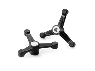 Dreisterniger Griff mit Gewindebuchse - 6.0192