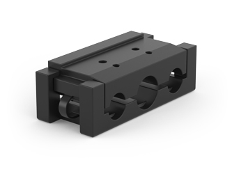 Listwa mocująca do odciążania kabli 3-otworowa - 19.0111 Listwa mocująca do odciążania kabli 3-otworowa - 19.0111