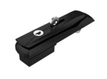 Schwenkgriff mit Vorhängeschlossöse, PA6/PA6, 0,8-1,5 mm, ohne Einsatz