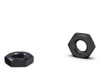 Kontermutter M12x1,5mm, DIN439, schwarz