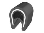 PVC-Kantenschutz, 9x11mm, 1,0-2,5mm, 100m