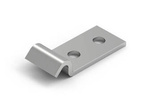Haken mit Löchern, 40x16, Typ G, verzinkter Stahl