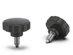 Fixierstift D-55mm d1-M10x1,0mm d2-5mm mit Sternenknauf