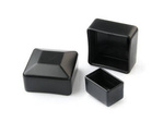 Zaunkappen für Pfosten, quadratisch A-100mm B-100mm h-21mm, Farbe schwarz