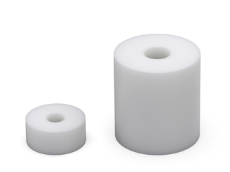 Distanzrolle D-8mm d-4,3mm h-5mm aus PA, naturfarben