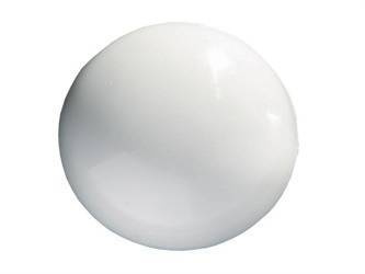 Abdeckkappe für Spezialschrauben D-11mm d-9mm H-3,5mm, BULBEX TRICLAMP 4.8, 3/16", weiß