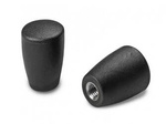 Zylindrischer Griff mit Gewindehülse D-43mm M10, INOX