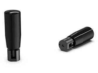 Drehbarer Griff, klappbar aus Duroplast, mit Gewindebuchse D-28mm, M6