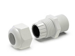 Kabelverschraubung d-M20 x 1,5mm SW-27, RAL7035 (lichtgrau)