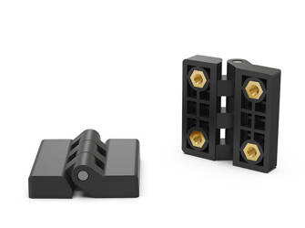 Zawias z tulejami gwintowanymi A-48mm la-30mm M6