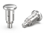 Stellstift D-24mm d2-M12x1,00mm SW-12 d1-7mm mit Sperre, INOX